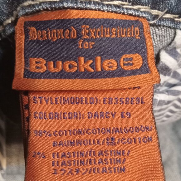 Rock Revival Women's Darcy Easy Boot Embellished Jeans 28 E8358E9L - Picture 9 of 11